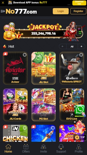 Key Features of the No777 Game App